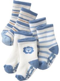 Printed Crew-Sock 3-Packs for Baby