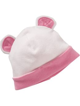 Jersey "Animal-Ear" Beanies for Baby