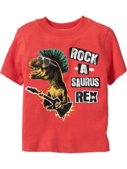 "Rock-A-Saurus Rex" Tees for Baby