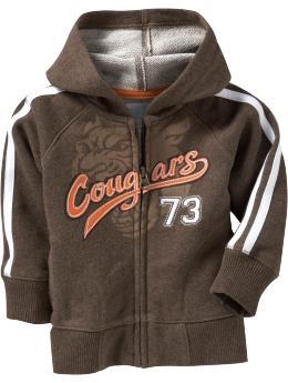 Mascot-Graphic Hoodies for Baby