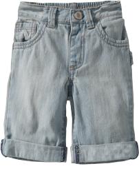 Light-Wash Cuffed Painter Jeans for Baby