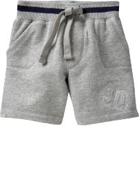 French Terry "94" Graphic Shorts for Baby