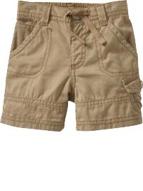 Twill Cargo Shorts for Baby