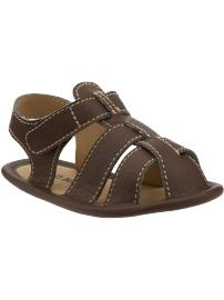 Sueded Fisherman Sandals for Baby