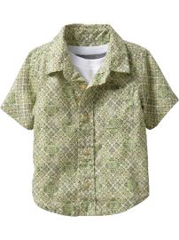 Linen-Blend Shirts for Baby