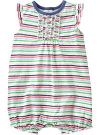 Printed Bubble One-Pieces for Baby