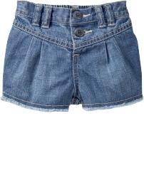 Cut-Off Denim Shorts for Baby