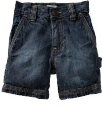 Denim Painter Shorts for Baby