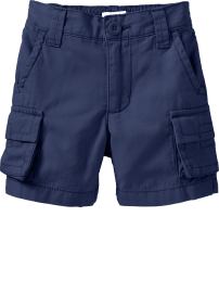 Canvas Cargo Shorts for Baby
