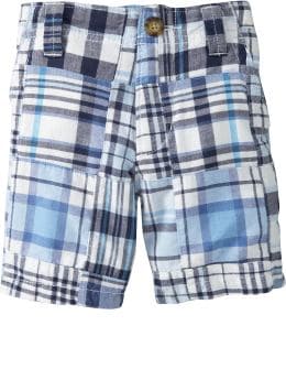 Patchwork Plaid Shorts for Baby
