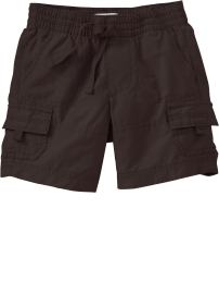 Pull-On Canvas Cargo Shorts for Baby