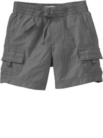 Pull-On Canvas Cargo Shorts for Baby