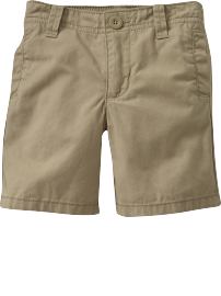 Flat-Front Twill Shorts for Baby