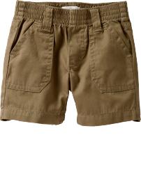 Twill Pull-On Shorts for Baby