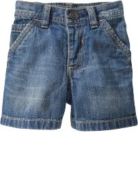 Denim Painter Shorts for Baby