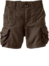 Linen-Blend Cargo Shorts for Baby