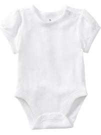 Puff-Sleeve Bodysuits for Baby