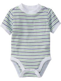 Chest-Pocket Bodysuits for Baby