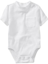 Chest-Pocket Bodysuits for Baby