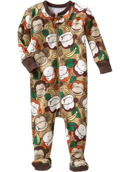 Printed Jersey Sleepers for Baby