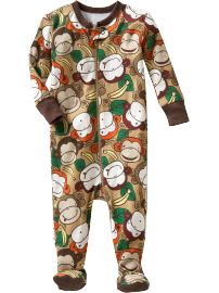 Printed Jersey Sleepers for Baby