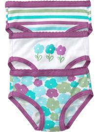 Printed Underwear 3-Packs for Baby