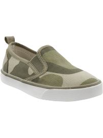 Canvas Slip-Ons for Baby