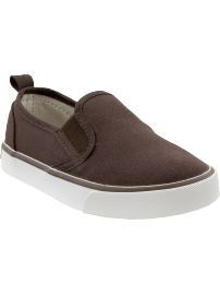 Canvas Slip-Ons for Baby