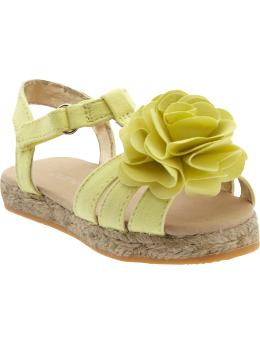 Floral Espadrilles for Baby