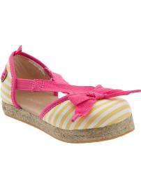 Strappy Canvas Espadrilles for Baby