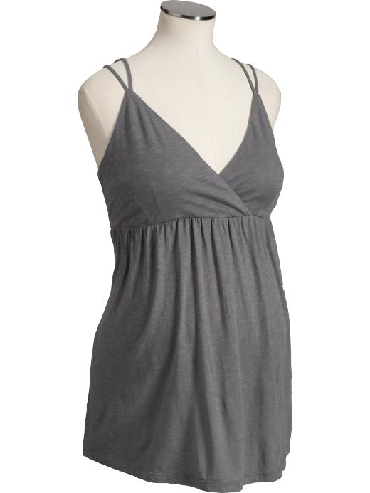 Old Navy Maternity Slub-Knit Cross-Front Camis