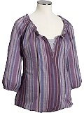 Maternity Lightweight Dobby Tops