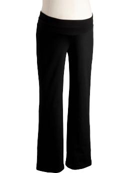 Maternity Seamed-Waist Active Pants
