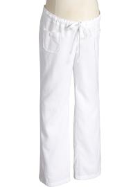 Maternity Real-Waist Linen-Blend Pants