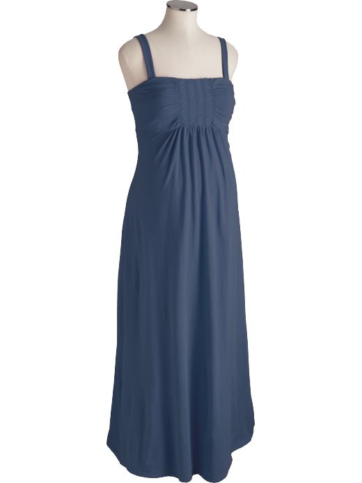 Old Navy Maternity Smocked Jersey Maxi Dresses