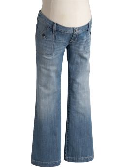 Maternity Real-Waist Trouser Jeans