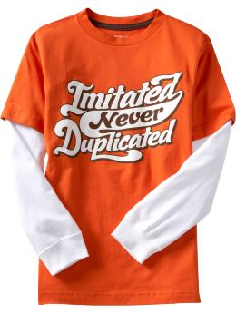 Boys 2-in-1 Attitude Tees