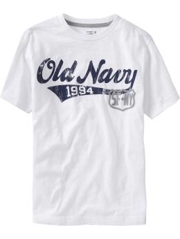 Boys Vintage Logo Graphic Tees