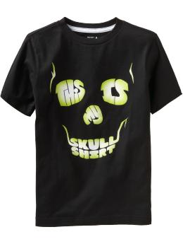 Boys Neon Humor Graphic Tees
