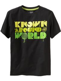 Boys Neon Humor Graphic Tees