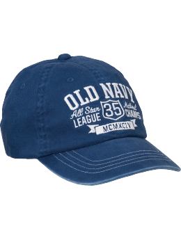 Boys Logo Baseball Caps