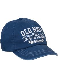 Boys Logo Baseball Caps