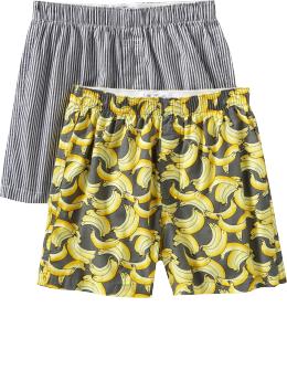 Boys Printed Boxer 2-Packs