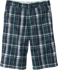 Boys Plaid Shorts