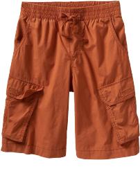 Boys Pull-On Cargo Shorts