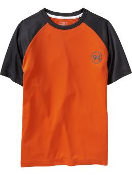 Boys Color-Blocked Active Tops