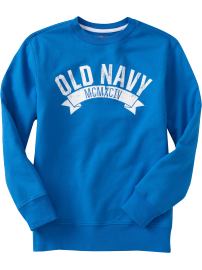 Boys Logo Fleece Sweatshirts