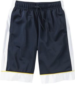 Boys Mesh-Lined Dazzle Shorts