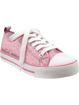 Girls Glitter Sneakers