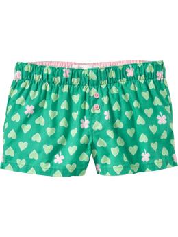 Girls Printed Boxers